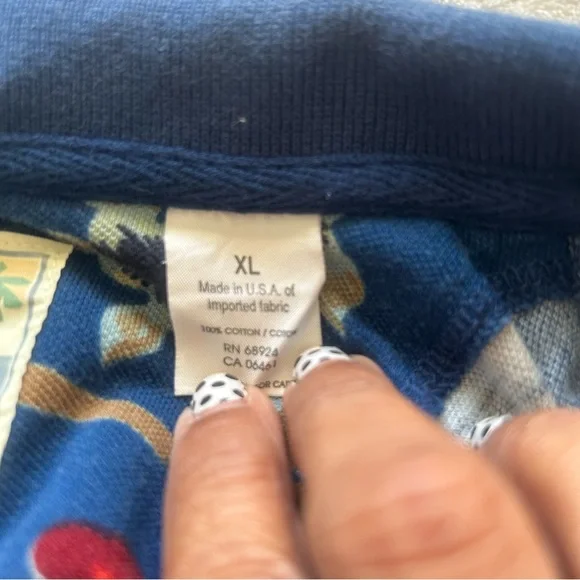 ISLAND FEVER Tropical Floral Polo Shirt Colorful Vibrant Hawaiian Sz XL - Picture 8 of 11